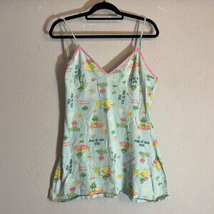 VTG Y2K Mudd Frog Pajama Dress Sz XL (15)